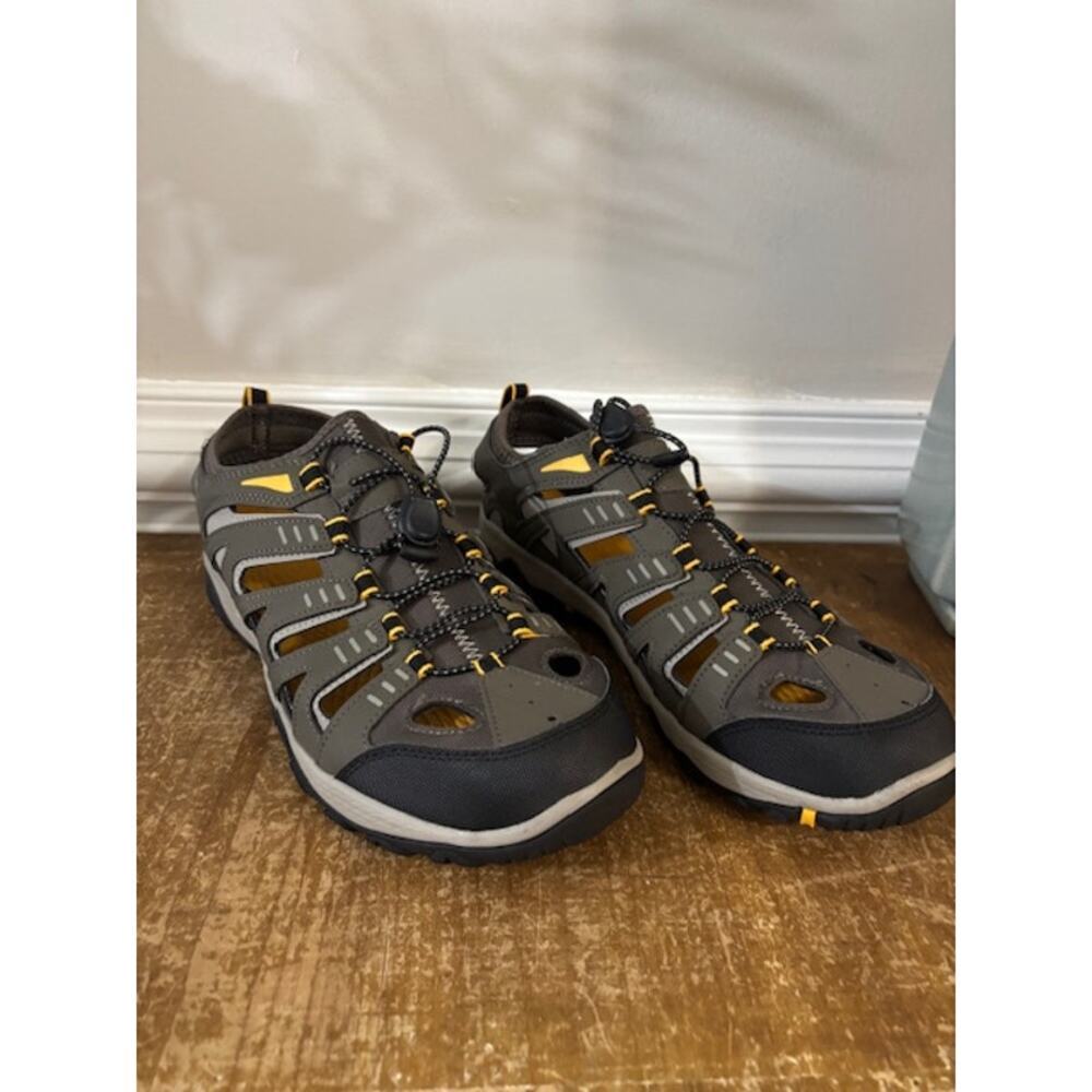 Eddie Bauer Men's Bungee Lace Eastport Breathable Water Shoe Sandals Size 13
